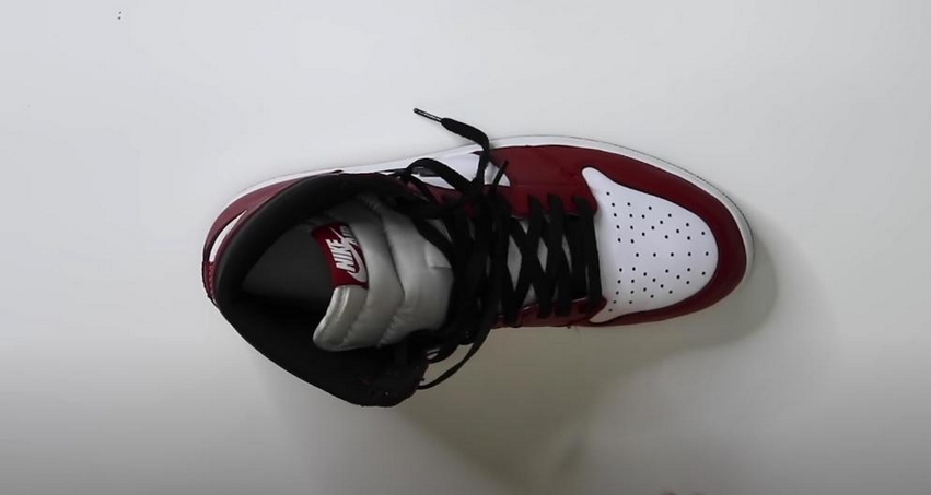 Top View of a Dunk Sneaker