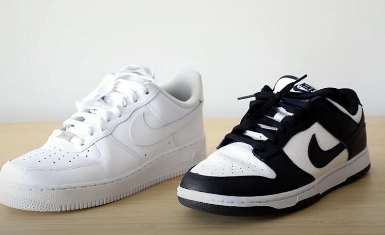 Nike dunk and Air Force 1