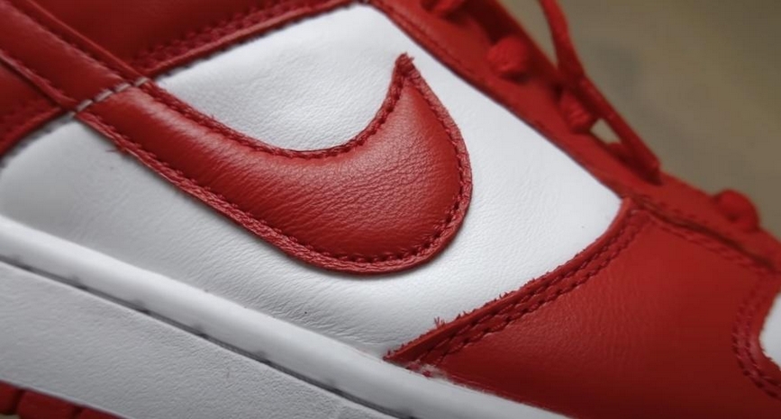 Close-up Image of Nike Shoe with Visible Logo